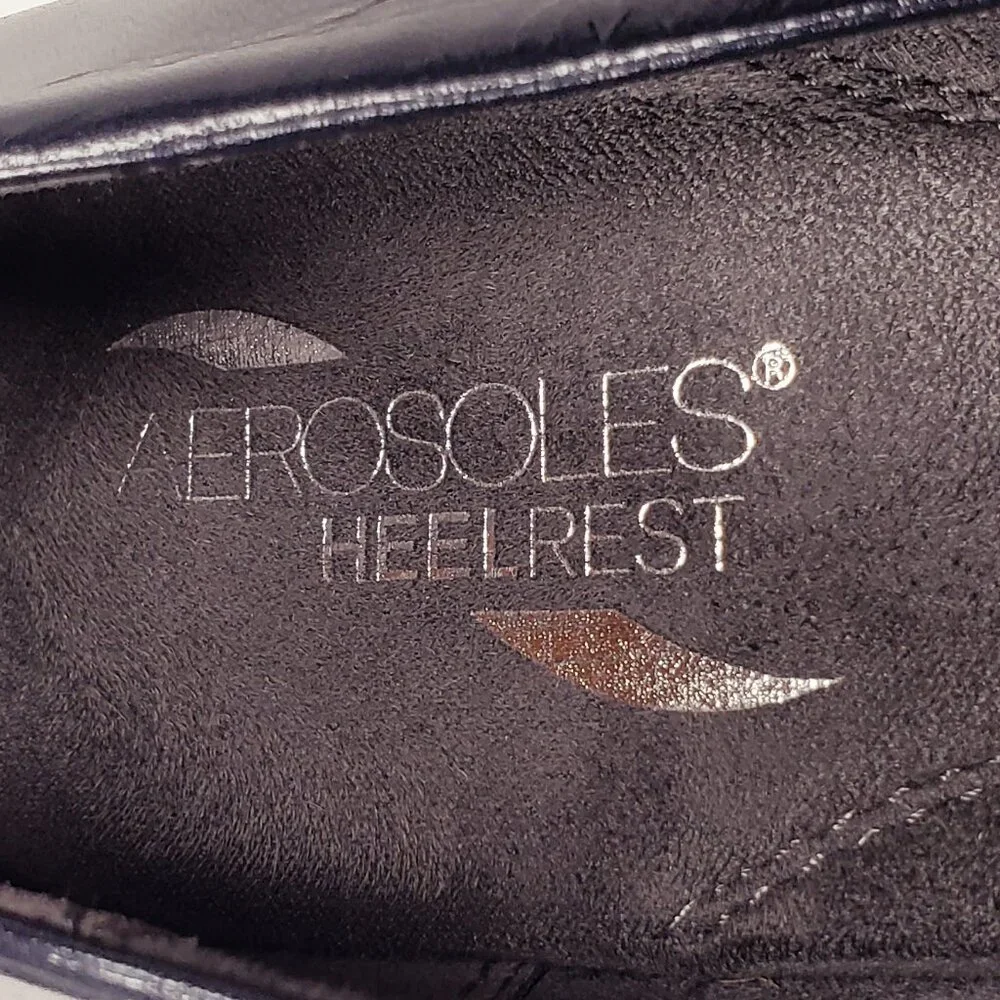 AEROSOLES Women's Navy Blue Heels - Picture 10 of 14